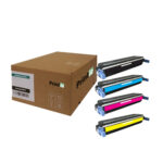 HP 645A kasečių rinkinys c/m/y/bk (Printle)