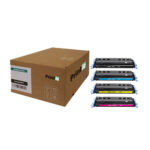 HP 124A kasečių rinkinys c/m/y/bk (Printle)