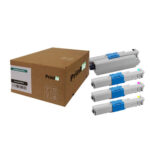 OKI 44469 kasečių rinkinys c/m/y/bk (Printle)