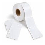 Plastikinės etiketės, pakabinamos 58×101,6mm (400 vnt)