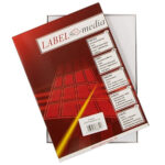Lipnios etiketės LABEL MEDIA, A4, lipdukai lape