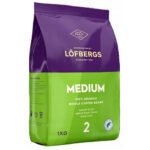 Löfbergs Medium Roast vidutinio skrudinimo kavos pupelės, 1kg
