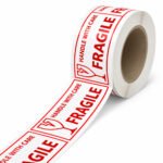 Įspėjamoji lipni pakavimo juosta „FRAGILE“